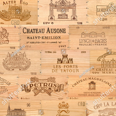 bordeaux bottles in high resolution